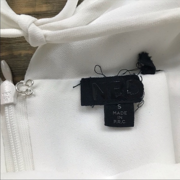 NBD x Revolve Look Back At It White Lace Dress - Picture 8 of 8